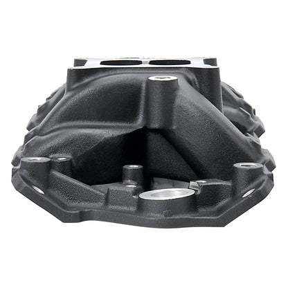 Edelbrock Intake Manifold, RPM Air-Gap, Small-Block Chevy 262-400, Black 75013 Photo - out of package