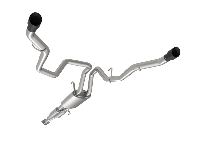 Kooks Headers Kooks 21+ Ford F150 2.7/3.5/5.0L 3in Dual Cat-Back Rear Exit Exhaust w/BlackTips 13704220 13704220 Photo - Unmounted