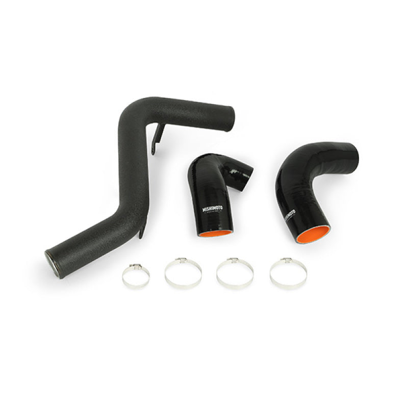 Mishimoto 2013+ Ford Focus St Hot Side Intercooler Pipe Kit - Wrinkle MMICP-FOST-13HWBK Photo - Primary