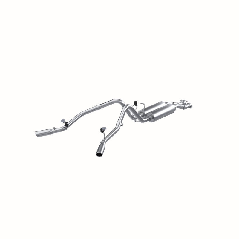 MBRP 2003-2007 Chev/GMC 2500 HD 6.0L CC-SB Cat Back Dual Split Side S5012AL Photo - Primary