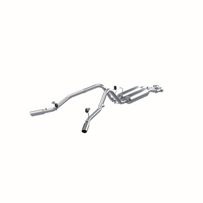 MBRP 2003-2007 Chev/GMC 2500 HD 6.0L CC-SB Cat Back Dual Split Side S5012AL Photo - Primary