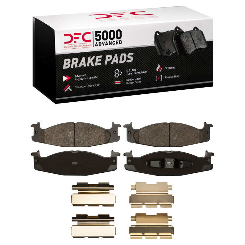 DFC DFC 5000 Advanced Semi Met Brake Pads Brakes, Rotors & Pads Brake Pads - OE main image