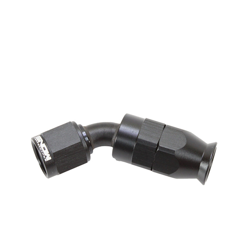 Snow Performance Snow -6AN 45 Degree PTFE Hose End (Black) SNF-60645 SNF-60645 Photo - Primary