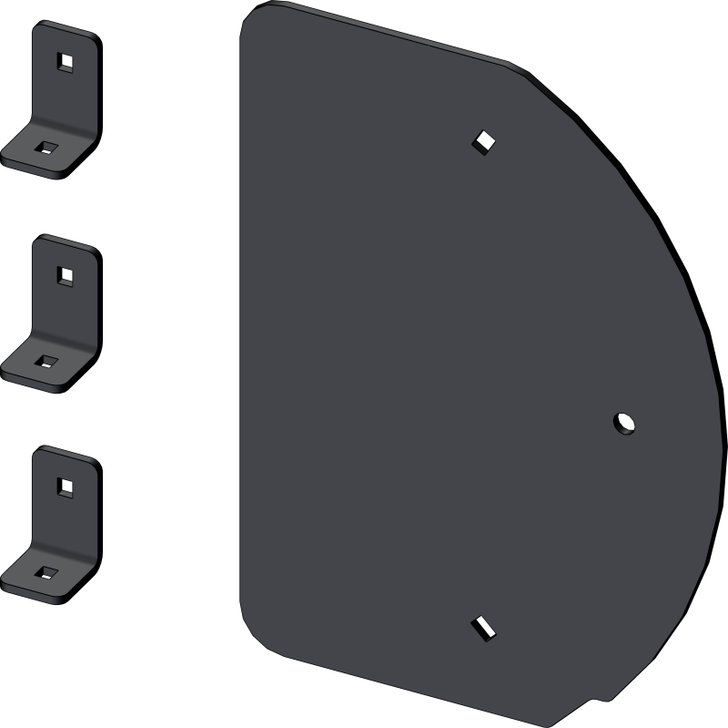 KFI Pro-S Side Shield-Box End 106475 106475 Photo - Primary