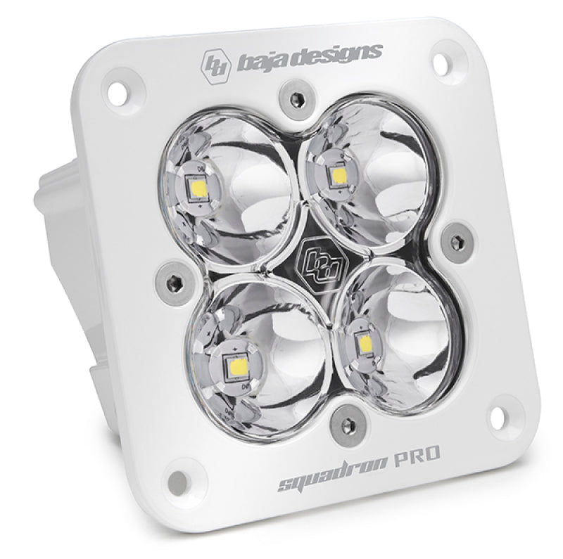 Squadron Pro White Flush Mount LED Auxiliary Light Pod - Universal 491006WT Photo - Primary
