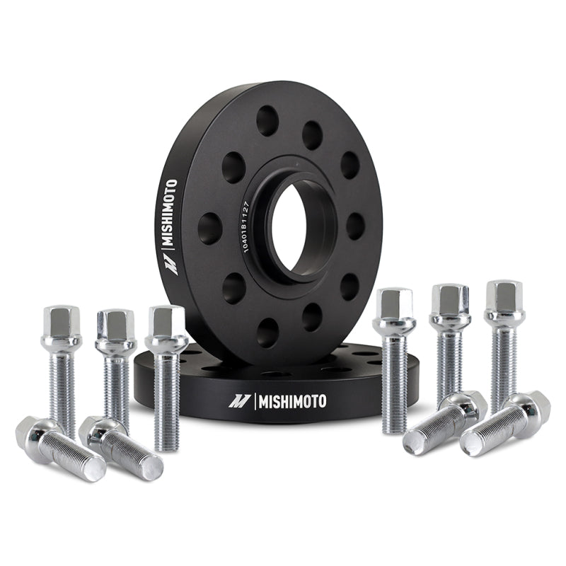 Mishimoto Wheel Spacers - 5x112 - 57.1 - 20 - M14 - Black MMWS-009-200BK