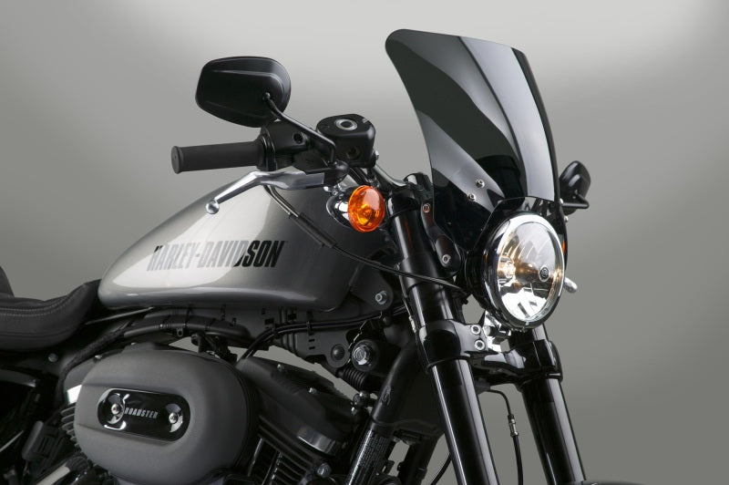 National Cycle Fits 52-56 mm. O.D. Mohawk Black Hardware/Straight Bracket/Windshield-Dark Tint N2835-002 N2835-002 User 1