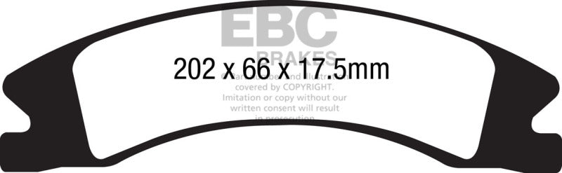 EBC Disc Brake Pad Set DP61885 Photo - Primary