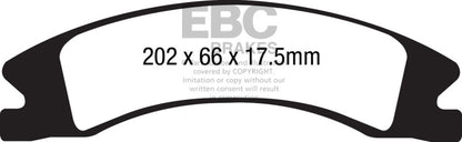 EBC Disc Brake Pad Set DP61885 Photo - Primary