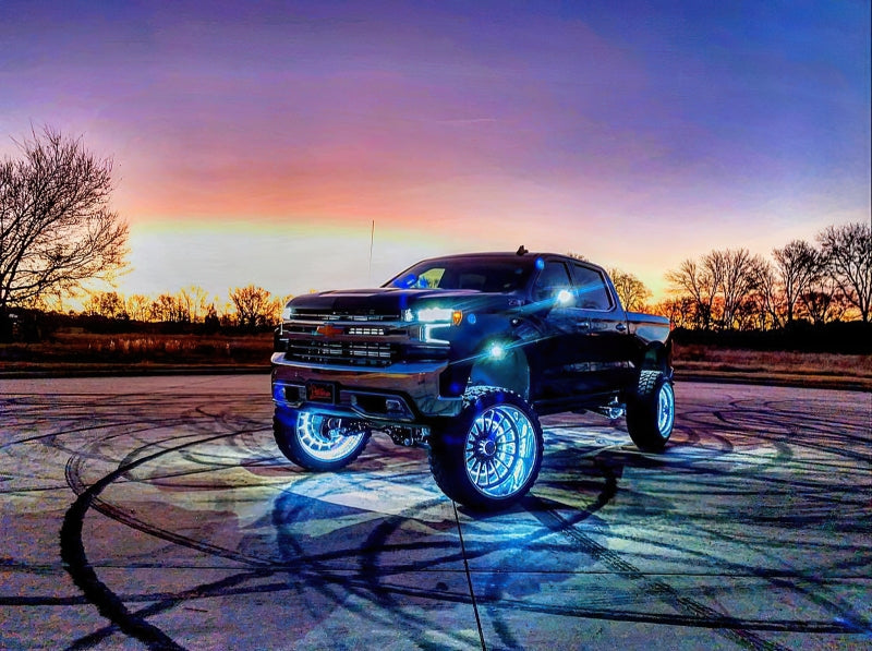 ORACLE Lighting Oracle LED Illuminated Wheel Rings - ColorSHIFT Dynamic - ColorSHIFT - Dynamic 4215-332 4215-332 Photo - lifestyle view