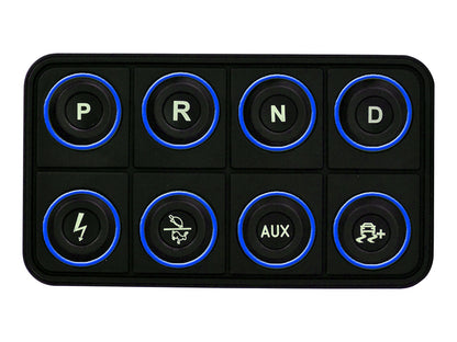 AEM EV 8 Button Keypad CAN Based Programmable Backlighting 30-8400 30-8400 User 1