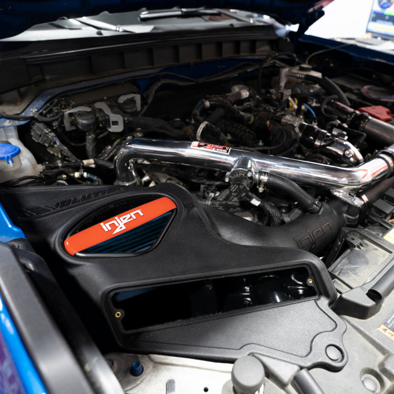 Injen 2021-2022 Ford Bronco V6-2.7L Twin Turbo Evolution Intake EVO9301 EVO9301 Photo - Mounted