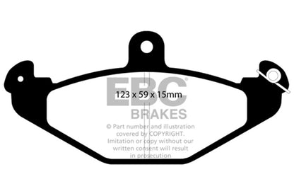 EBC Disc Brake Pad Set DP4885R Photo - Primary