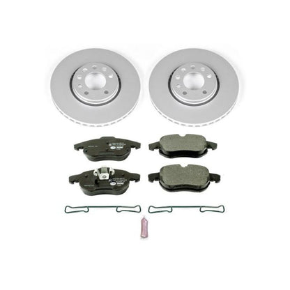 PowerStop Power Stop 03-11 Saab 9-3 Front Euro-Stop Brake Kit ESK985 ESK985 Photo - Primary