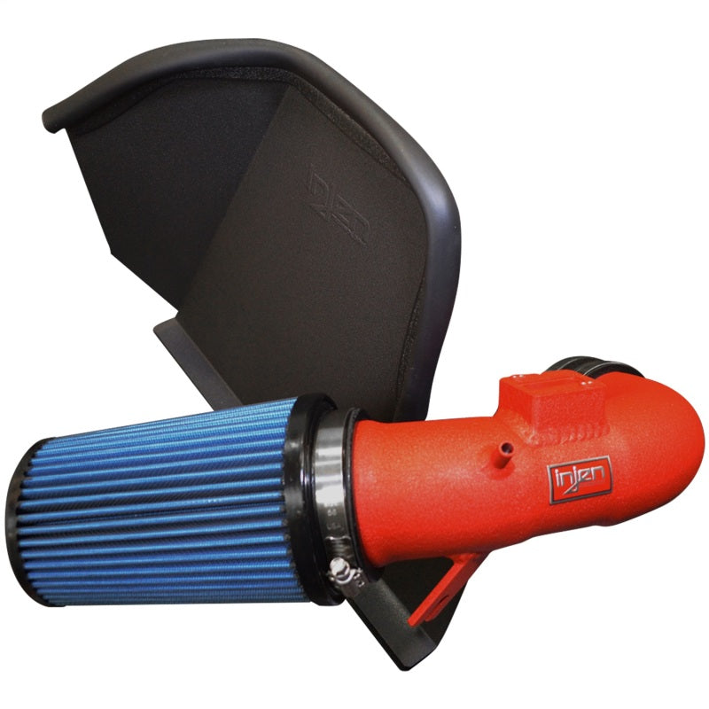 Injen 16-18 BMW 330i B48 2.0L (t) Wrinkle Red Cold Air Intake SP1123WR SP1123WR Photo - Primary