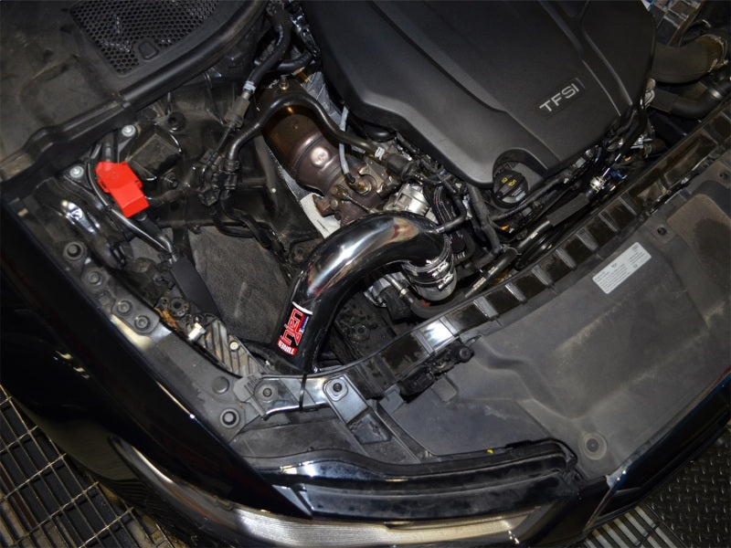 Injen Polished Short Ram Air Intake 16-17 Audi A6 2.0L Turbo SP3086P Photo - Mounted