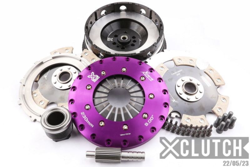 XCLUTCH XCL Clutch - 9in Twin Solid Ceramic Drivetrain Clutch Kits - Multi main image