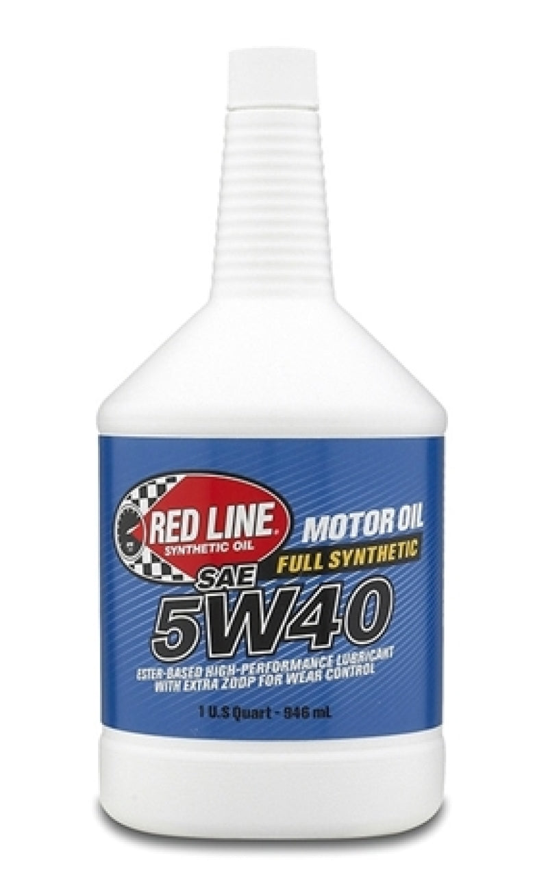 Red Line 5W40 Motor Oil Quart 15404