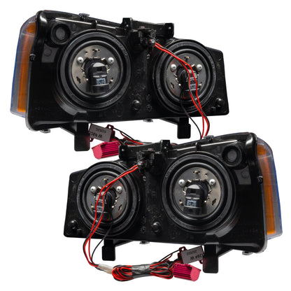 ORACLE Lighting 03-06 Chevrolet Silverado Pre-Assembled LED Halo Headlights -Blue 7197-002 7197-002 Photo - Close Up