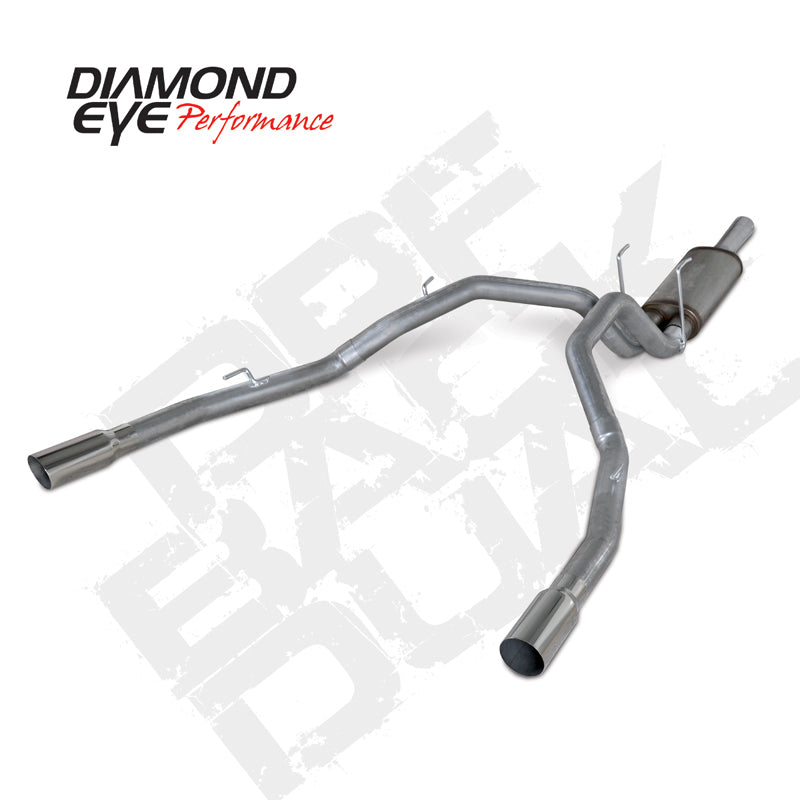 Diamond Eye Performance Diamond Eye KIT 3in DPF-BACK DUAL SS: DODGE 1500 2014 DIESEL K3264S K3264S Photo - Primary