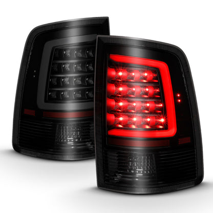 ANZO 2009-2018 Dodge Ram 1500 LED Taillight Plank Style Black w/Smoke Lens 311319 311319 Photo - Unmounted