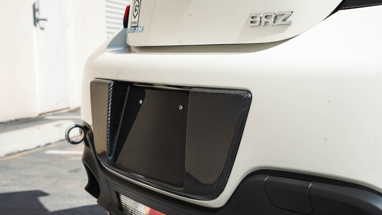 APR Carbon Fiber Toyota GR86/ Subaru BRZ License Plate Frame 2022+