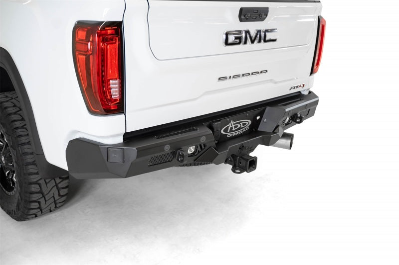 Addictive Desert Designs 2020 GM Sierra/Silverado 2500 Bomber HD Rear Bumper w/ Blind Spot Mounts R270021280103 R270021280103 Photo - Mounted