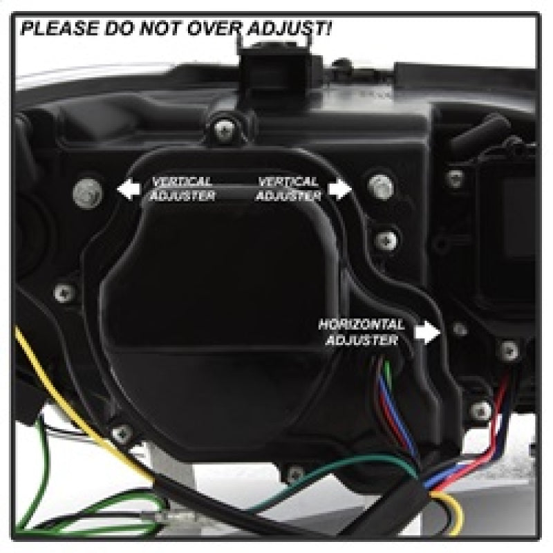 Spyder BMW E90 3-Series 06-08 4DR V2 Headlights - HID Only - Black PRO-YD-BMWE9005V2-HID-DRL-BK 5083852 5083852 Photo - Unmounted