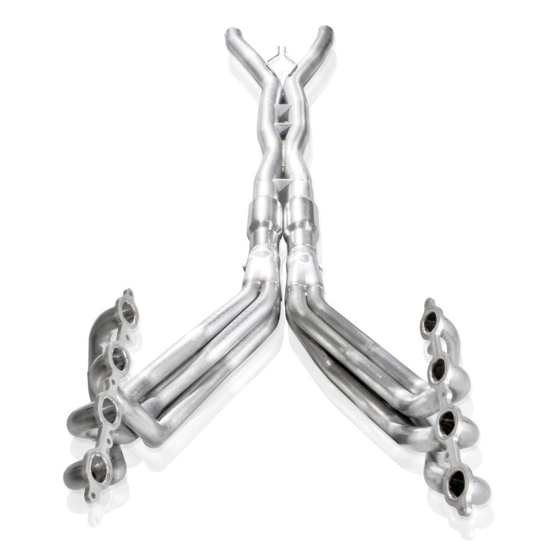 Stainless Works Corvette C7 2014+ Headers 1-7/8in Primaries 3in Collectors High-Flow Cats X-pipe C7188CAT C7188CAT Photo - out of package