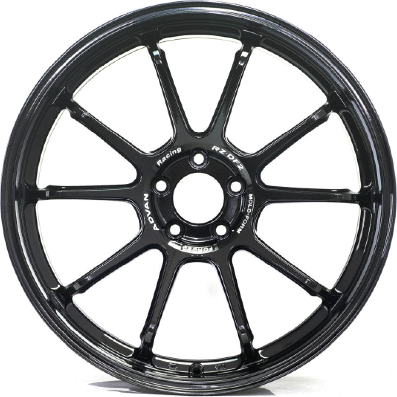Advan RZ-DF2 19x10.0 +25 5x114.3 Racing Titanium Black Wheel YAF9K25ETB YAF9K25ETB User 1