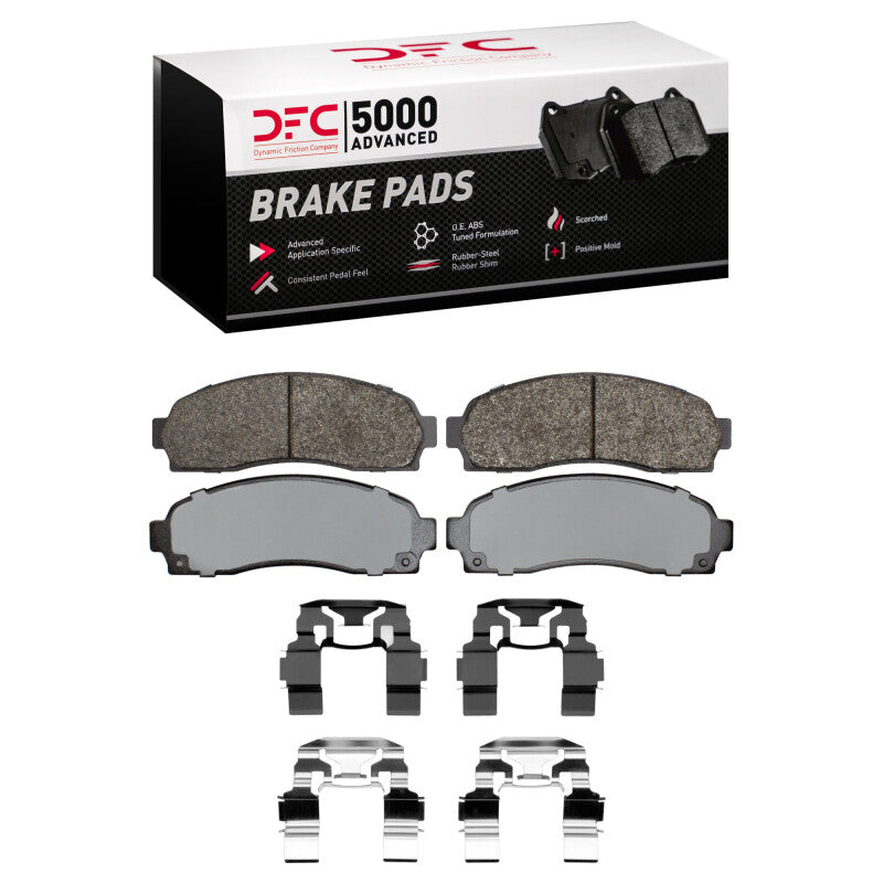 DFC DFC 5000 Advanced Semi Met Brake Pads Brakes, Rotors & Pads Brake Pads - OE main image