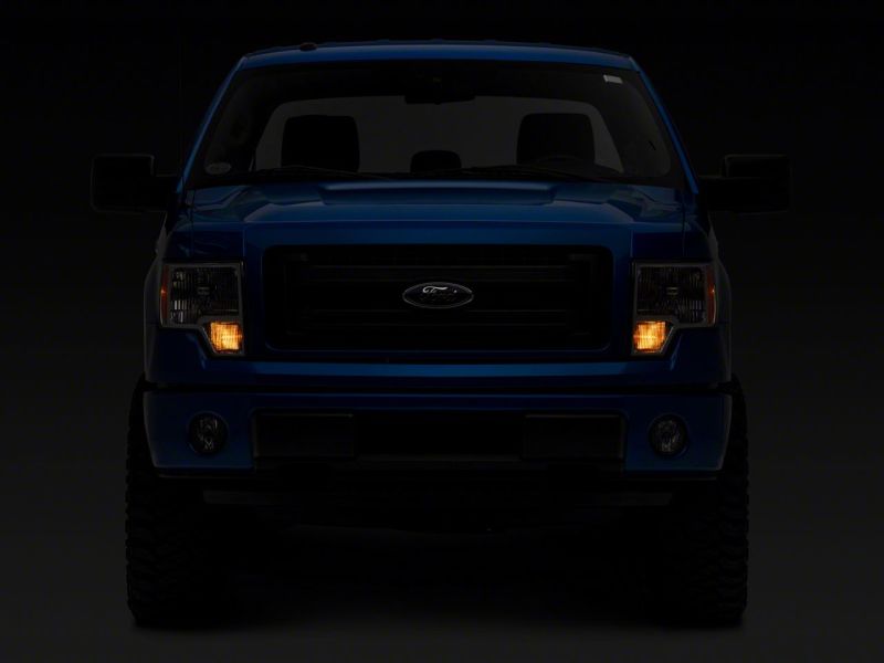 Raxiom 09-14 Ford F-150 Axial OEM Style Rep Headlights- Chrome Housing (Clear Lens) T551343 T551343 Photo - Close Up
