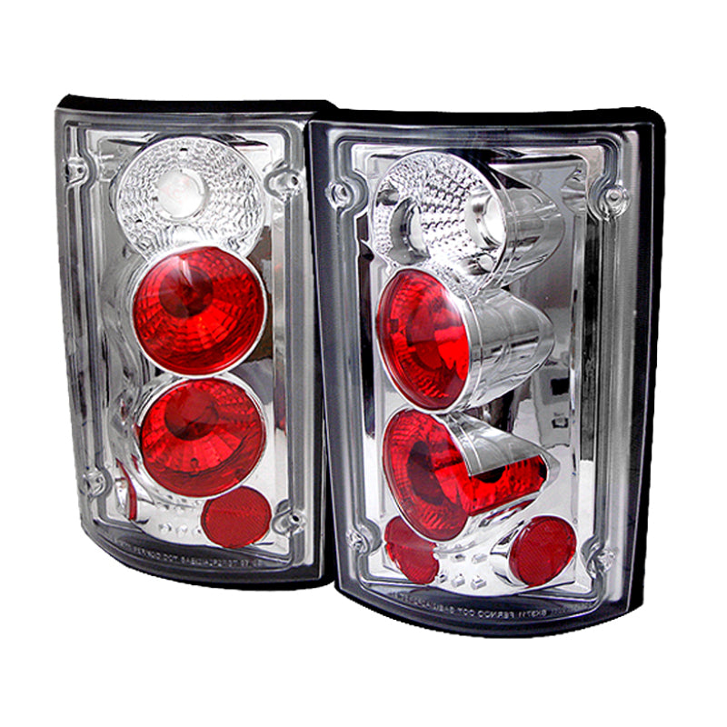 Spyder Ford Excursion 00-06/Econoline 150/250/350/450/550 95-06 Euro Tail Lights Chrm ALT-YD-FEC00-C 5002921 5002921 Photo - Primary