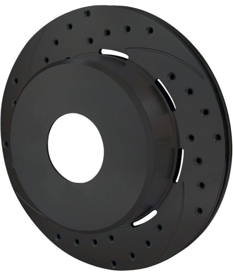 Wilwood Rotor-1.91in Offset-SRP-BLK-Drill-LH 12.19 x .810 - Blank 160-6973-BK 160-6973-BK User 1