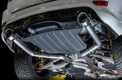 AWE Tuning 2020 Jeep Grand Cherokee SRT Track Edition Exhaust - Chrome Silver Tips 3020-32061 3020-32061 Photo - Mounted