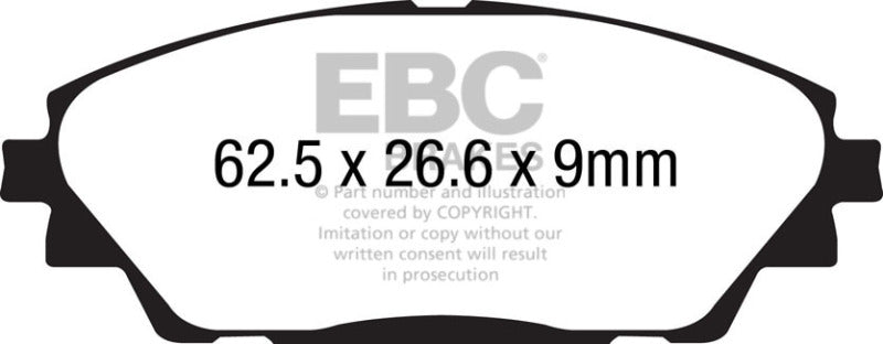 EBC Disc Brake Pad Set DP22185 Photo - Primary