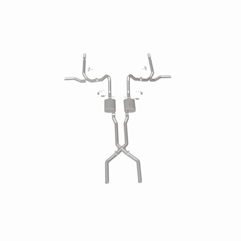 Magnaflow 65-69 Crossmember Back Exhaust System 2.5in 15165 15165 360 Degree Image Set