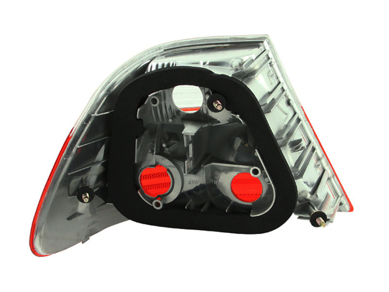 Anzo 2000-2003 BMW 3 Series E46 Tail lights Red/Clear 221217 Photo - Unmounted