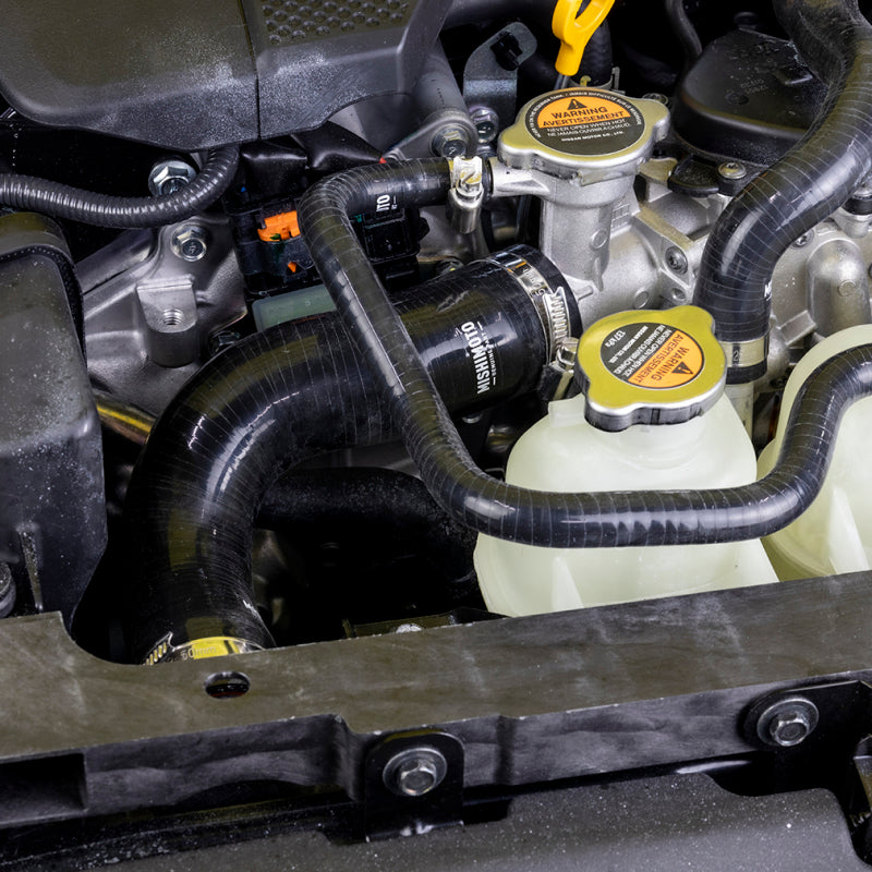 Mishimoto 2023+ Nissan Z Silicone Coolant Hose Kit - Black MMHOSE-Z-23BK MMHOSE-Z-23BK Photo - Mounted