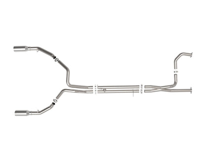 aFe Vulcan Series 3in 304SS Cat-Back Exhaust 21+ Ram 1500 TRX V8-6.2L w/ PolishedTips 49-32084-P 49-32084-P Photo - Unmounted