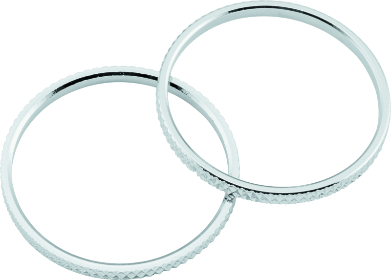 Kuryakyn Knurl Chr Accent Rings 6220 6220 Photo - Primary