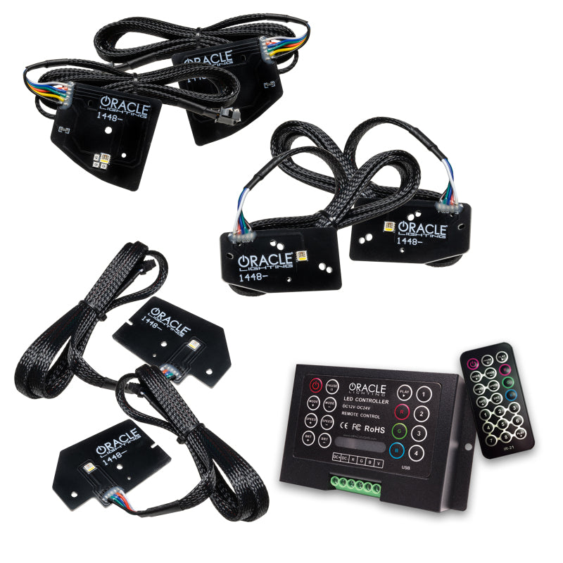 ORACLE Lighting Oracle 19-21 RAM 1500 Projector LED Headlight DRL Upgrade Kit - ColorSHIFT RGBW+A w/ 2.0 Controller 1448-333 1448-333 Photo - Primary