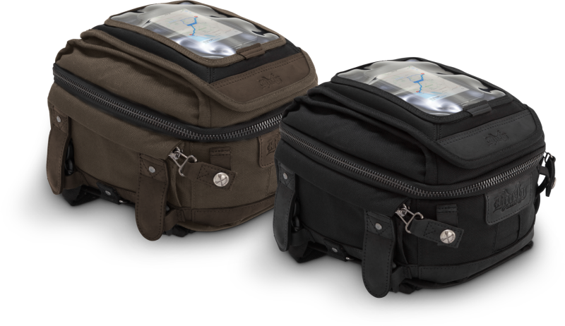 Burly Brand Voyager Tank/Tail Bag - Black B15-1010B B15-1010B User 1