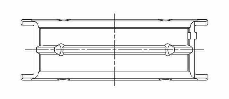 ACL BMW M20B20/M20B23/M20B25/M20B27 Standard Size Main Bearing Set 7M1539H-STD 7M1539H-STD Technical Drawing