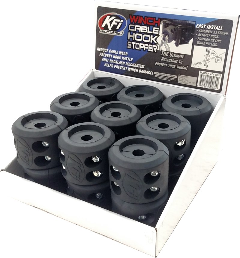 KFI Kfi Cable Hook Stopper Pk 18 BOX-SCHS