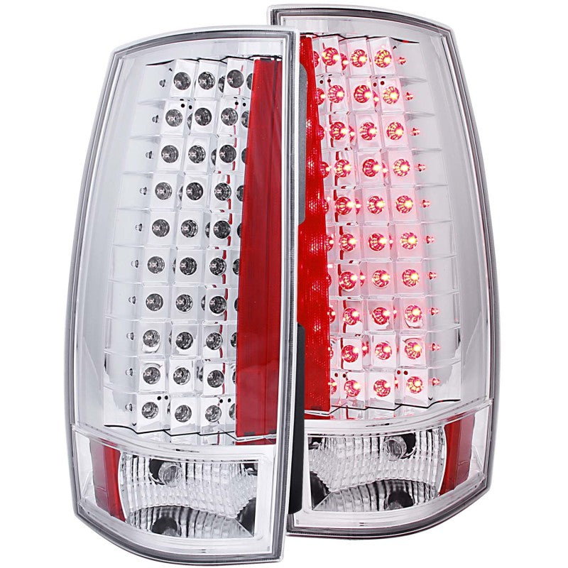 Anzo 2007-2014 Chevrolet Suburban LED Taillights Red/Clear G4 311141 Photo - Primary