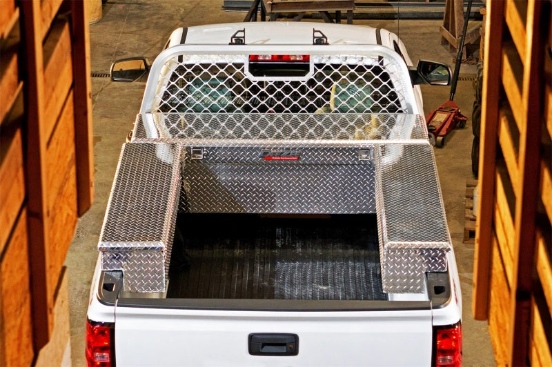 Dee Zee Deezee Universal Tool Box - Red Crossover - Single Lid BT Alum Full Size (Deep) DZ8170D DZ8170D Photo - Mounted