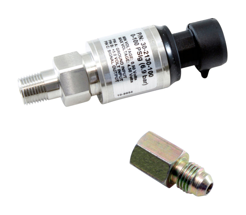 AEM Electronics 100 PSIg Stainless Sensor Kit 30-2130-100 Photo - Primary
