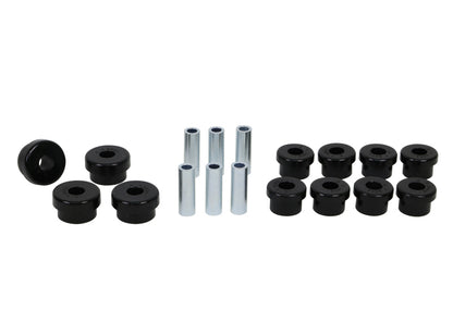 Whiteline Plus 88-00 Honda Civic / 88-9/95 CRX Rear Control Arm - Lower Inner & Outer Bushing Kit W62005 W62005 Photo - Close Up