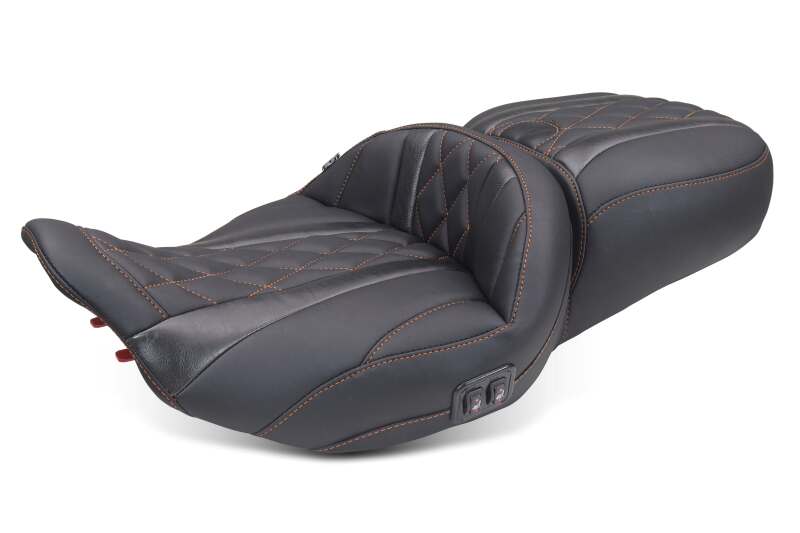 Mustang Motorcycle MMP Heated ST Reach Seats One-Piece Motorcycle Seats main image